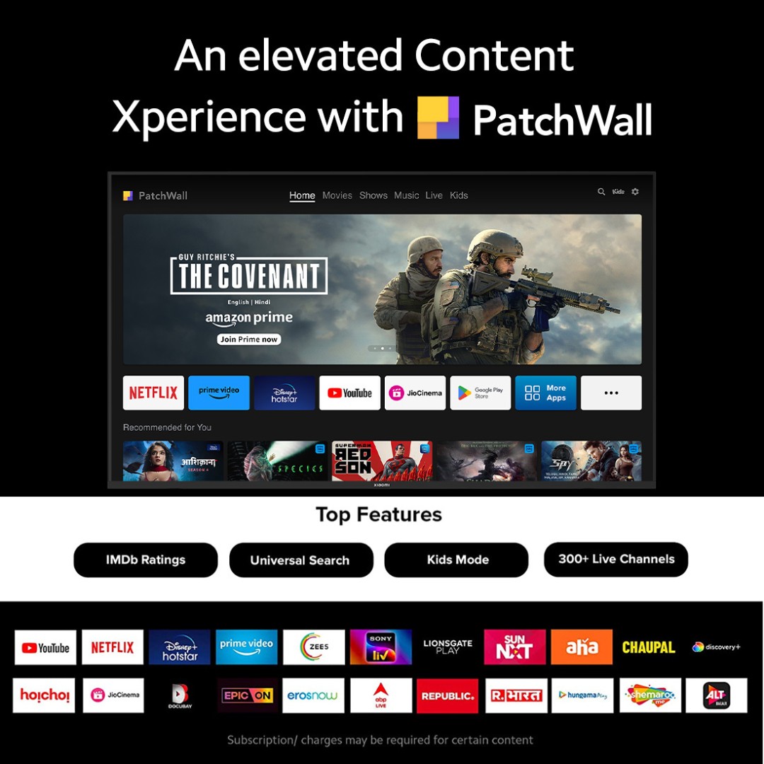X Series L43M8-A2IN4K LED 43 Inch (109 cm) | Smart TV