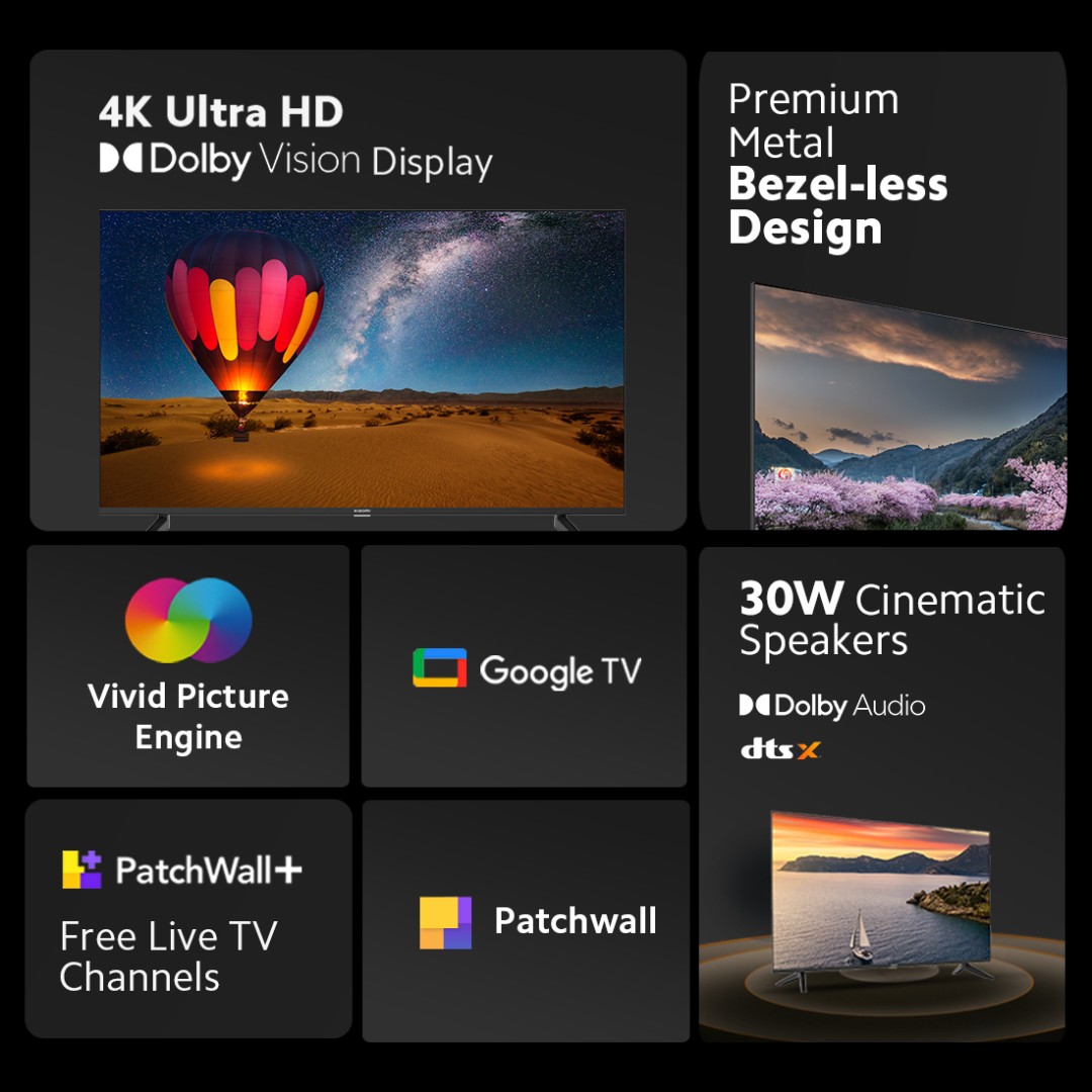 X Series L43M8-A2IN4K LED 43 Inch (109 cm) | Smart TV