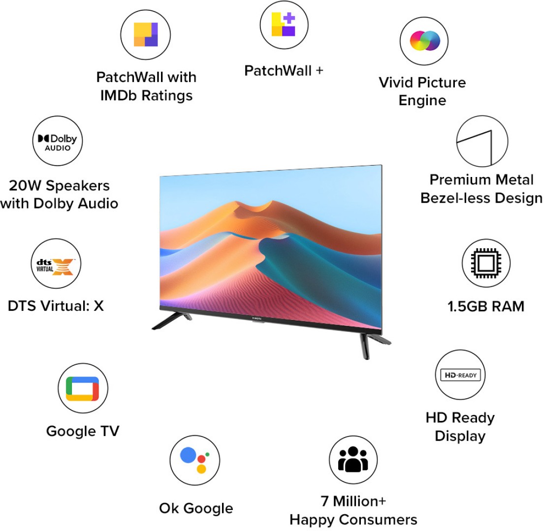 A Series L32M8-5AIN HD ready LED 32 Inch (81 cm) | Smart TV
