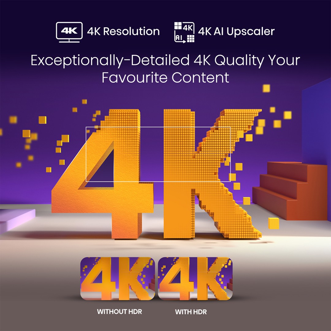 75A6K4K LED 75 Inch (190 cm) | Smart TV
