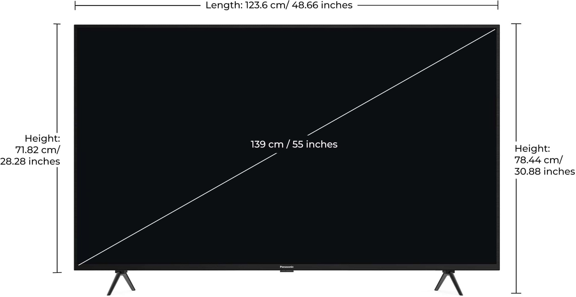 TH-55MX660DX 4K LED 55 Inch (140 cm) | Smart TV