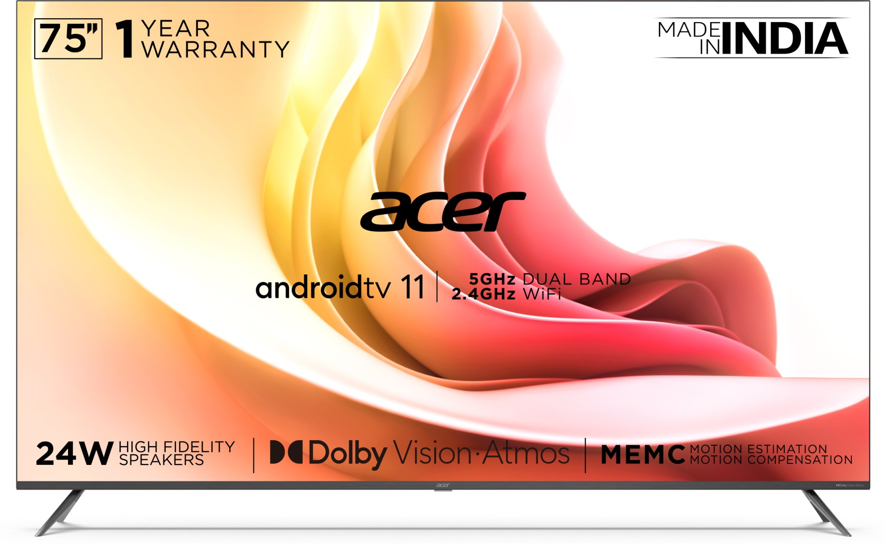 I Series AR75AR2851UDFL 4K LED 75 Inch (190 cm) | Smart TV
