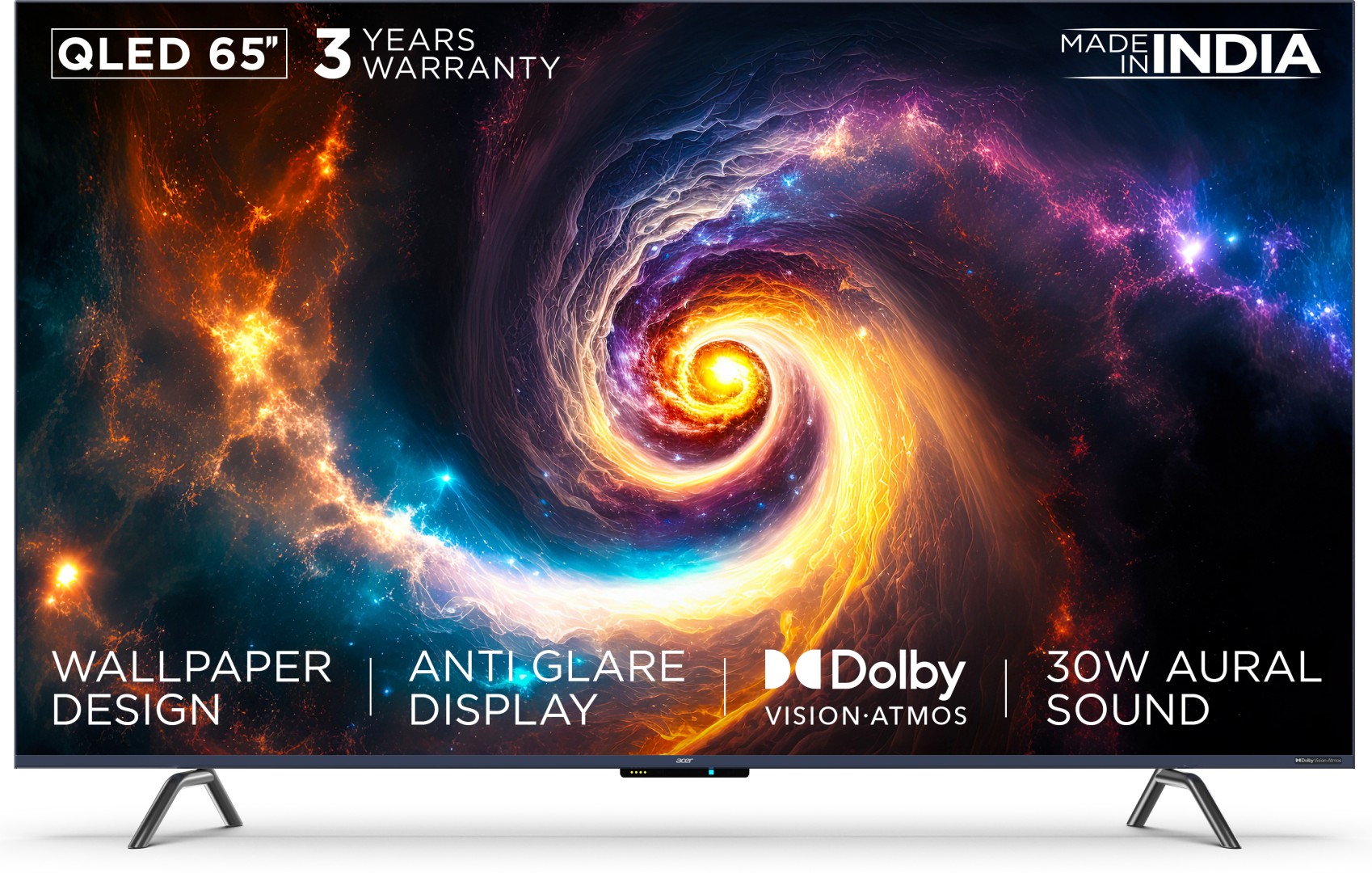 W Series AR65AR2851QD 4K QLED 65 Inch (165 cm) | Smart TV