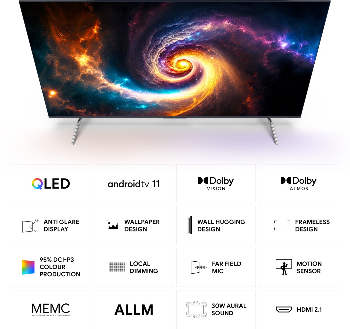 W Series AR65AR2851QD 4K QLED 65 Inch (165 cm) | Smart TV