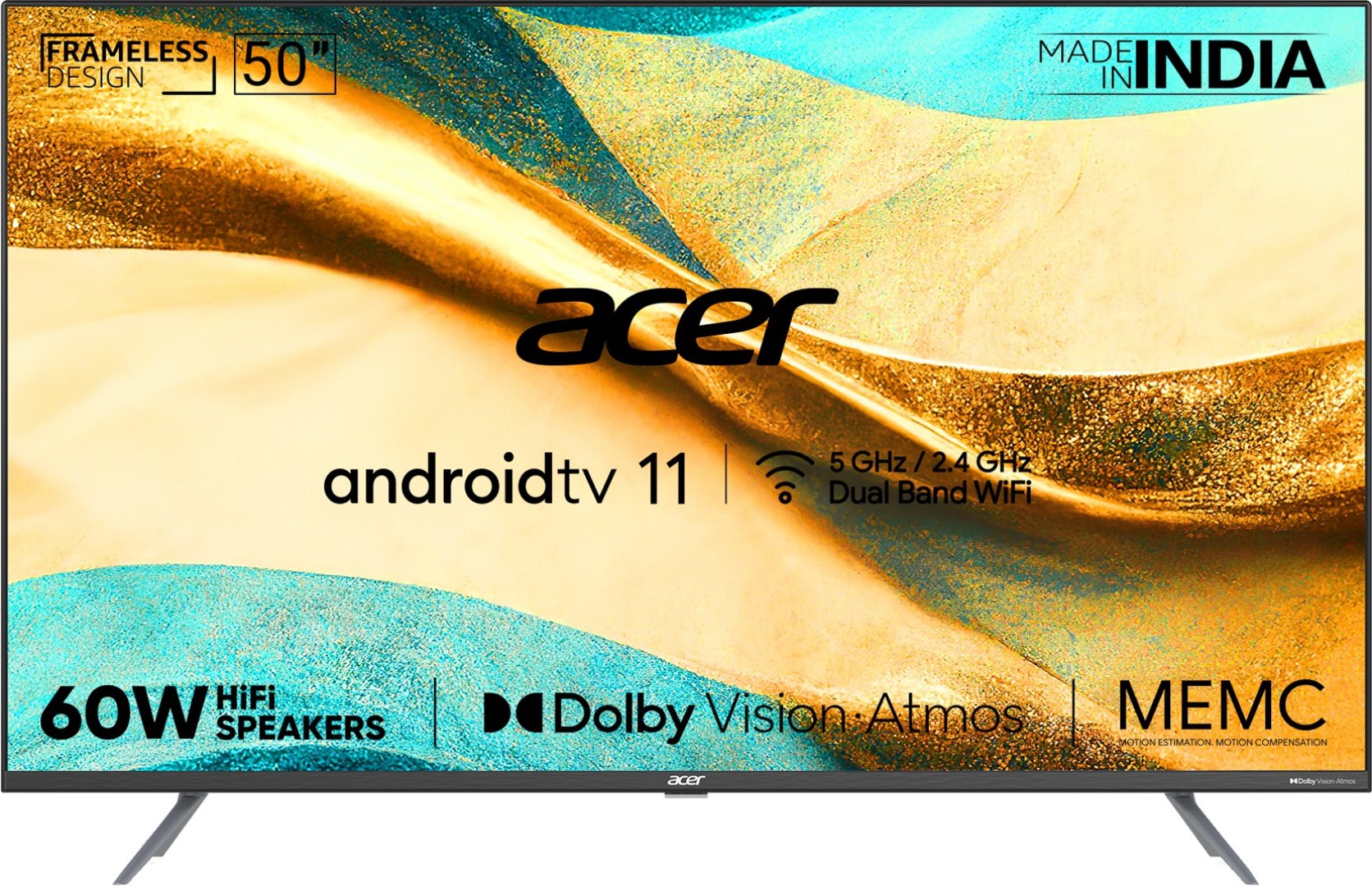 H Series AR50AR2851UDPRO 4K LED 50 Inch (127 cm) | Smart TV