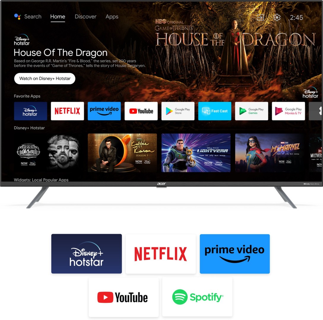 H Series AR50AR2851UDPRO 4K LED 50 Inch (127 cm) | Smart TV