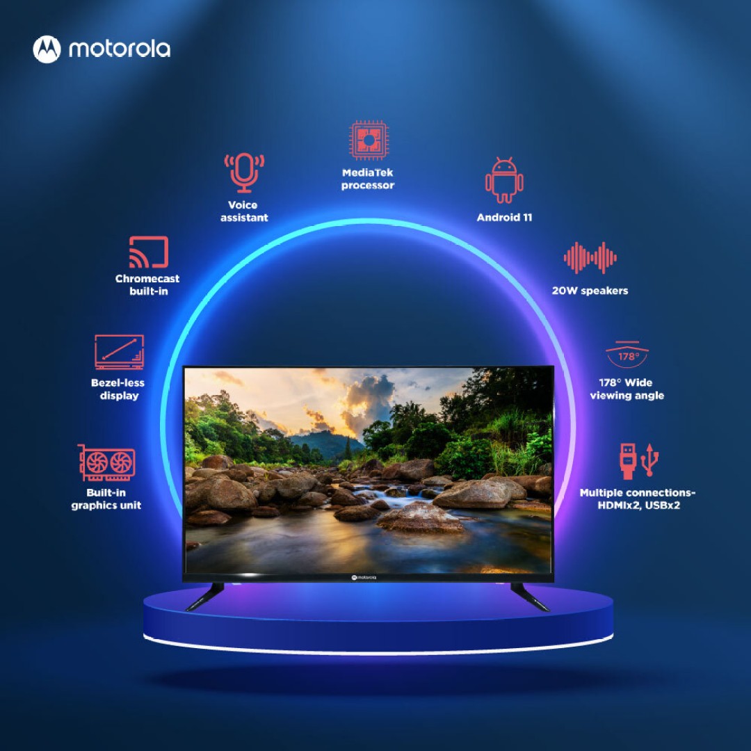 Envision 32HDADMWKBE HD ready LED 32 Inch (81 cm) | Smart TV