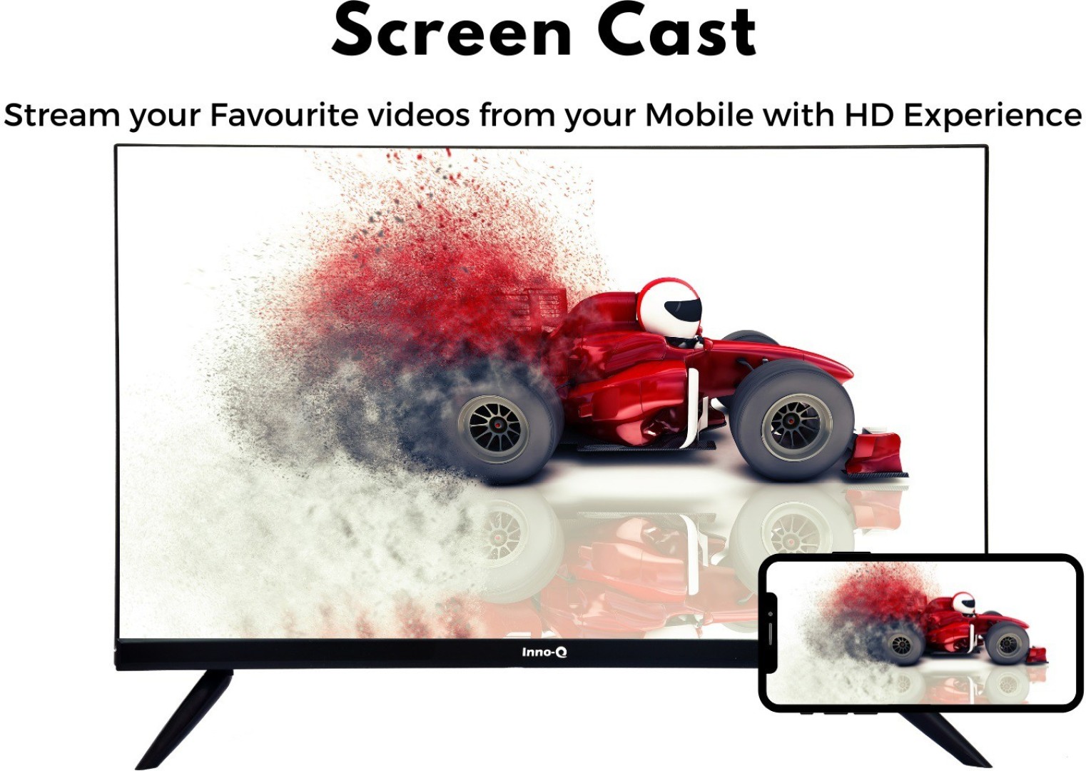 Frameless IN32-FSPRO HD ready LED 32 Inch (81 cm) | Smart TV