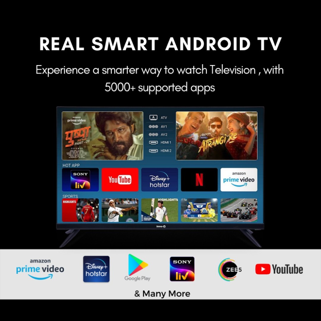 Frameless IN43-FSBDLX Full HD LED 43 Inch (109 cm) | Smart TV