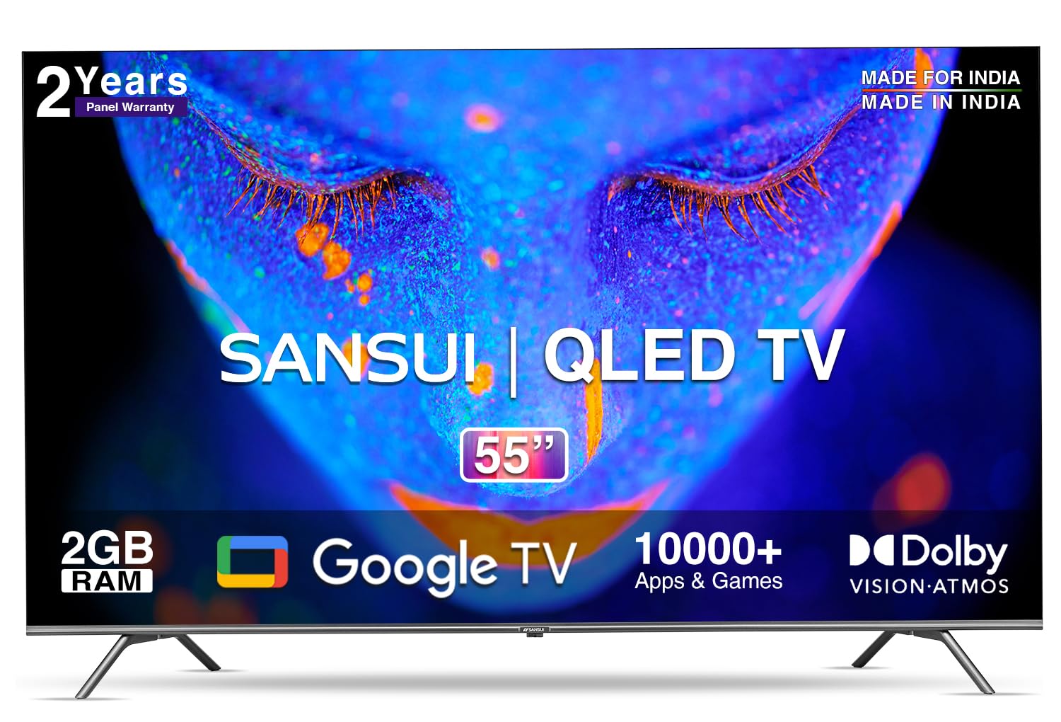 JSW65GSQLED 4K QLED 65 Inch (165 cm) | Smart TV