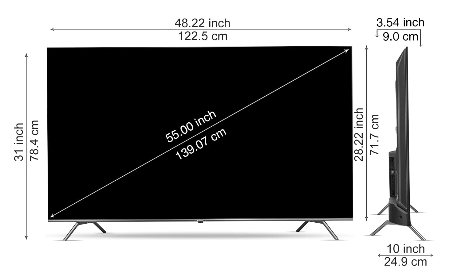 JSW65GSQLED 4K QLED 65 Inch (165 cm) | Smart TV