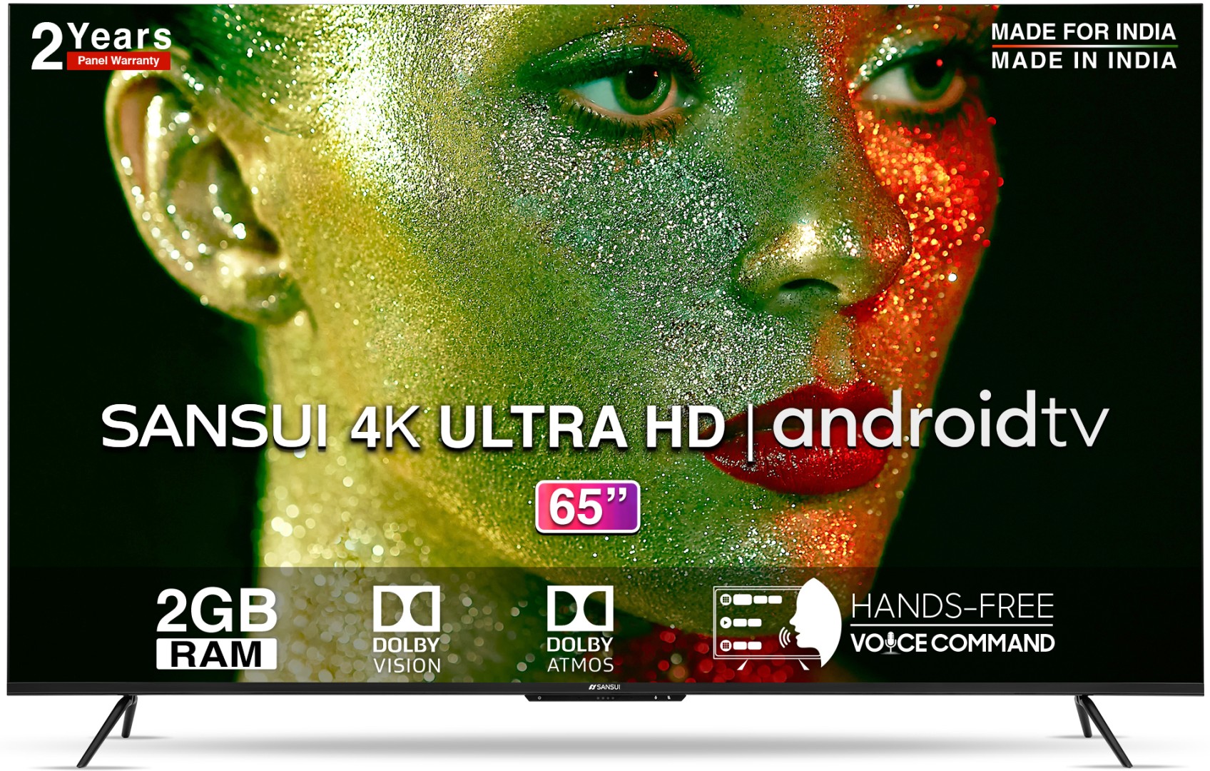 JSW65ASUHDFF 4K LED 65 Inch (165 cm) | Smart TV