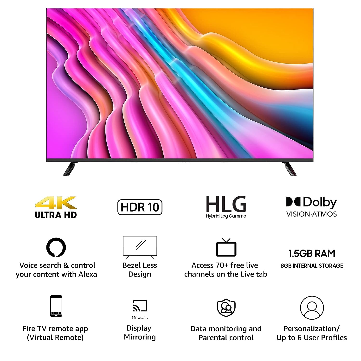 55UIF1 4K LED 55 Inch (140 cm) | Smart TV