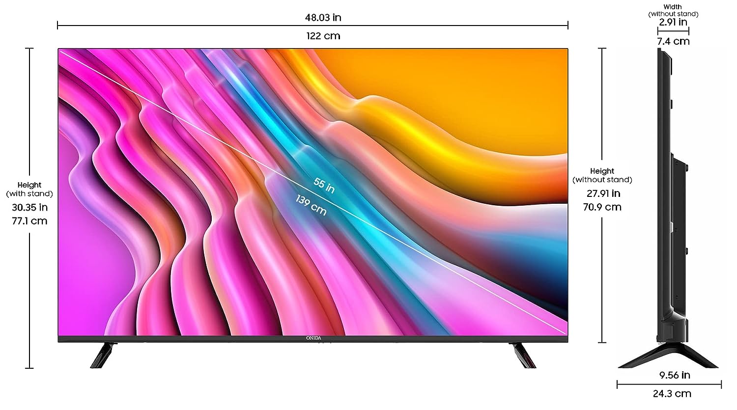 55UIF1 4K LED 55 Inch (140 cm) | Smart TV