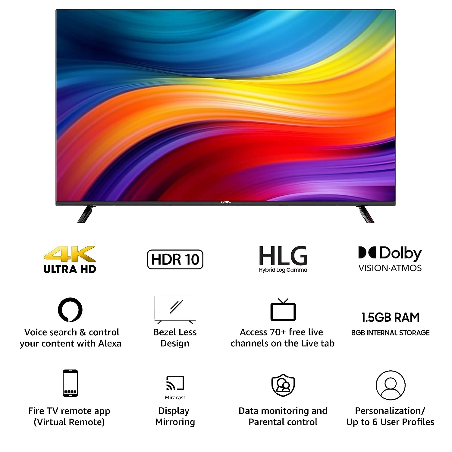 55UIF1 4K LED 55 Inch (140 cm) | Smart TV