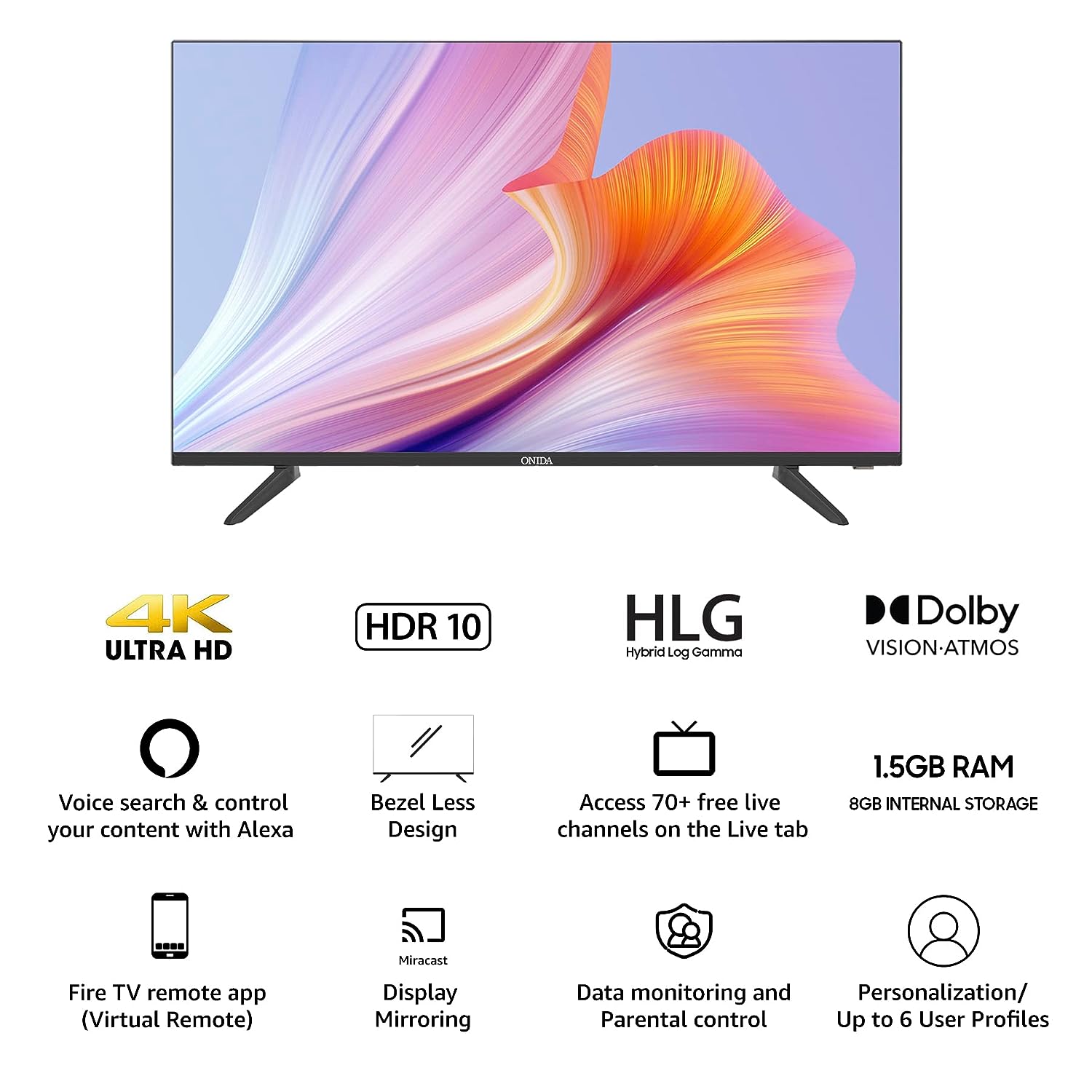 55UIF1 4K LED 55 Inch (140 cm) | Smart TV