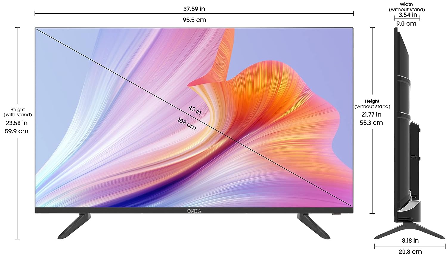 55UIF1 4K LED 55 Inch (140 cm) | Smart TV