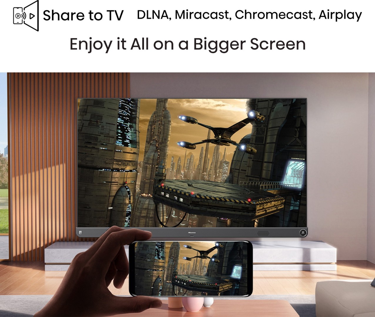 50A7H 4K LED 50 Inch (127 cm) | Smart TV