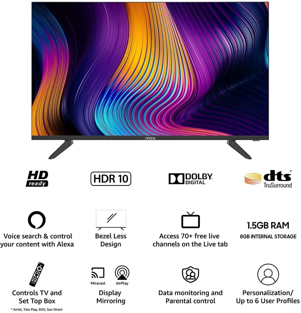 32HIF3 HD ready LED 32 Inch (81 cm) | Smart TV