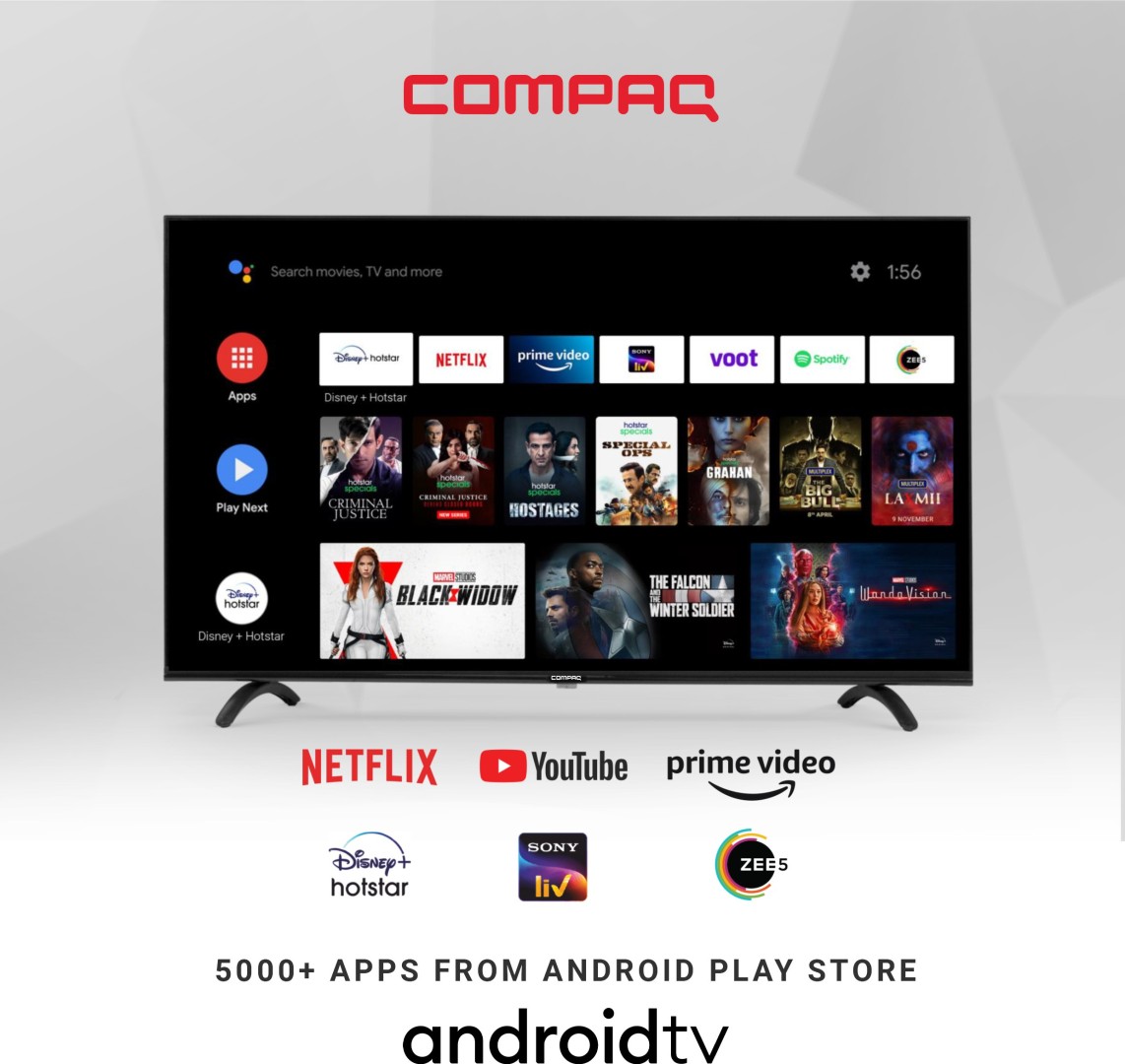 HUEQ X CQV43AX1UD 4K LED 43 Inch (109 cm) | Smart TV