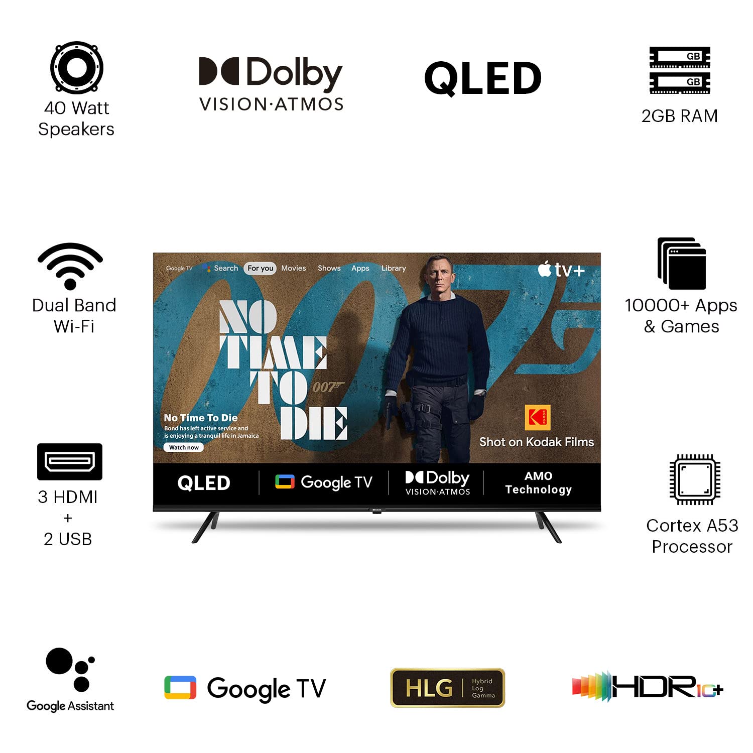 50MT5011 4K QLED 50 Inch (127 cm) | Smart TV