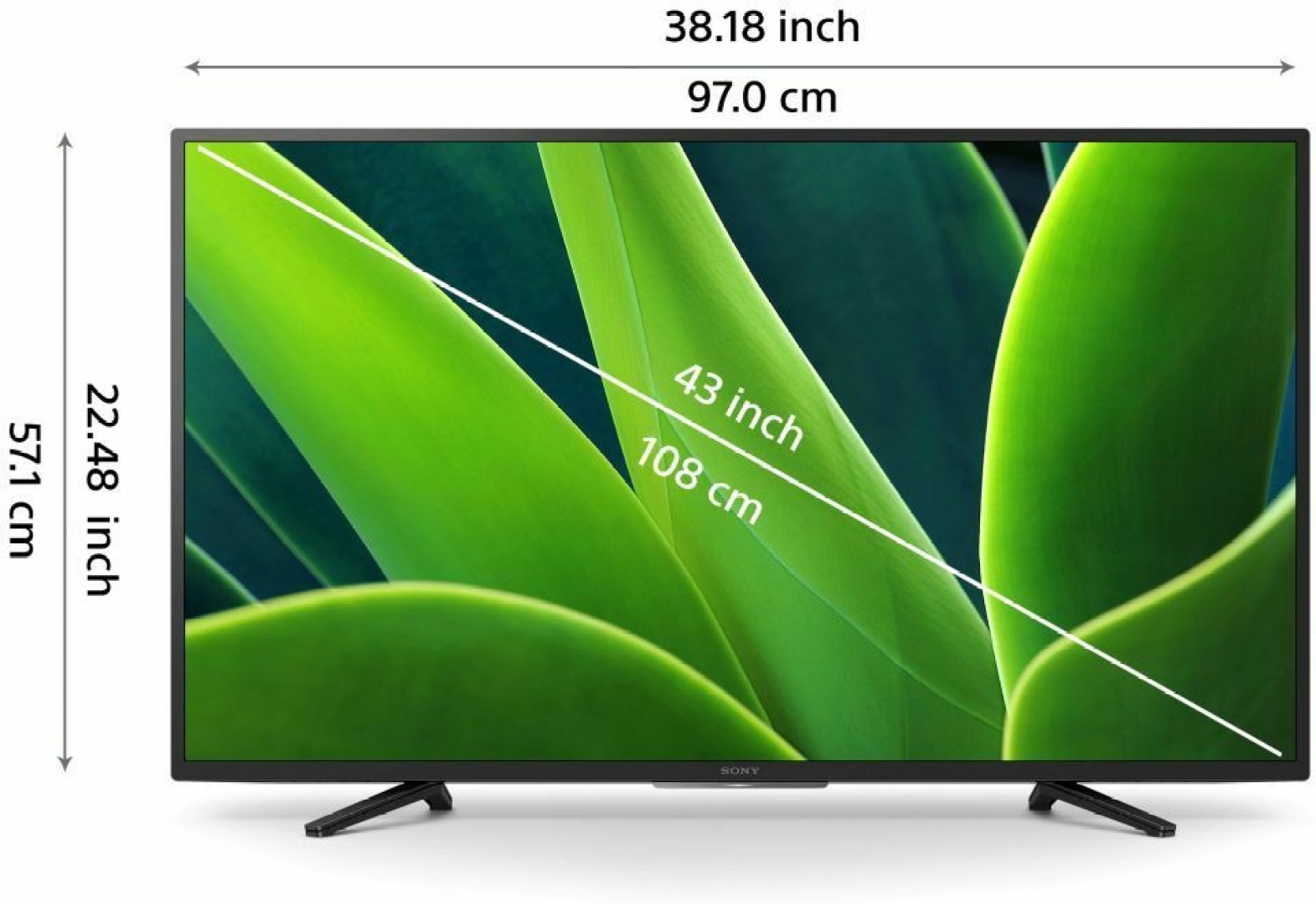 Bravia KD-43W880K Full HD LED 43 Inch (109 cm) | Smart TV