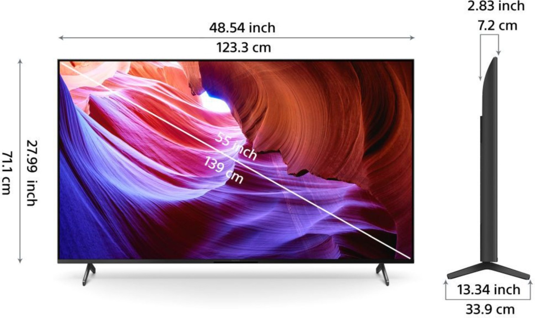 Bravia KD-55X85K 4K LED 55 Inch (140 cm) | Smart TV