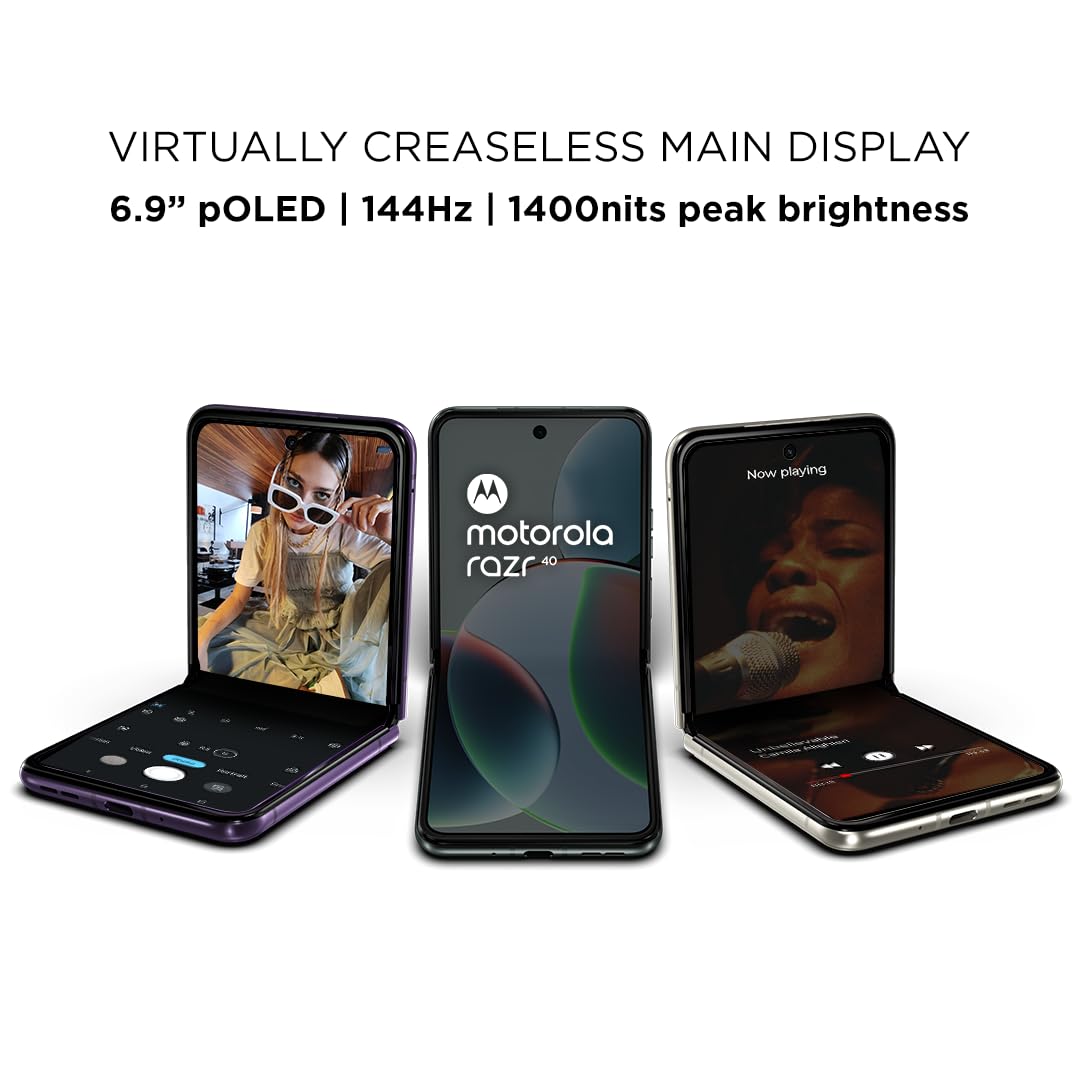 Razr 40 8 GB RAM 256 GB Storage Black