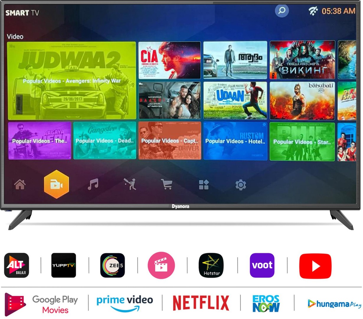 DY-LD50U3S 4K LED 50 Inch (127 cm) | Smart TV