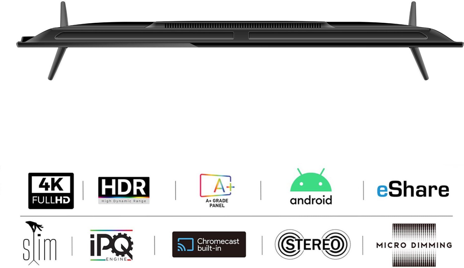 DY-LD50U3S 4K LED 50 Inch (127 cm) | Smart TV