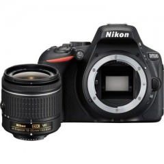 Nikon D5500 (AF-P 18-55 mm f/3.5-f/5.6 VR and AF-S 55-200mm f/4-f/5.6G VRII Kit Lens) Digital SLR Camera