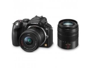 Panasonic Lumix DMC-G5W (14-42mm f/3.5-f/5.6 and 45-150mm f/4-f/5.6 Kit Lens) Mirrorless Camera