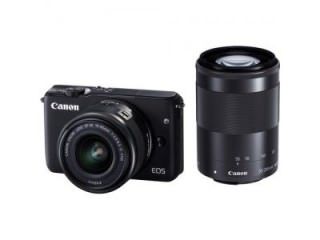 Canon EOS M10 (EF-M 15-45mm f/3.5-6.3 and EF-M 55-200mm f/4.5-6.3 STM Kit Lens) Mirrorless Camera
