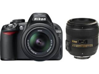 Nikon D3100 (AF-S 18 - 55 mm f/3.5-5.6 VR Kit and AF-S 50 mm f/1.8G Lens) Digital SLR Camera