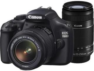 Canon EOS 1100D (EF-S 18-55 mm IS II and EF-S 55-250 mm Lenses) Digital SLR Camera