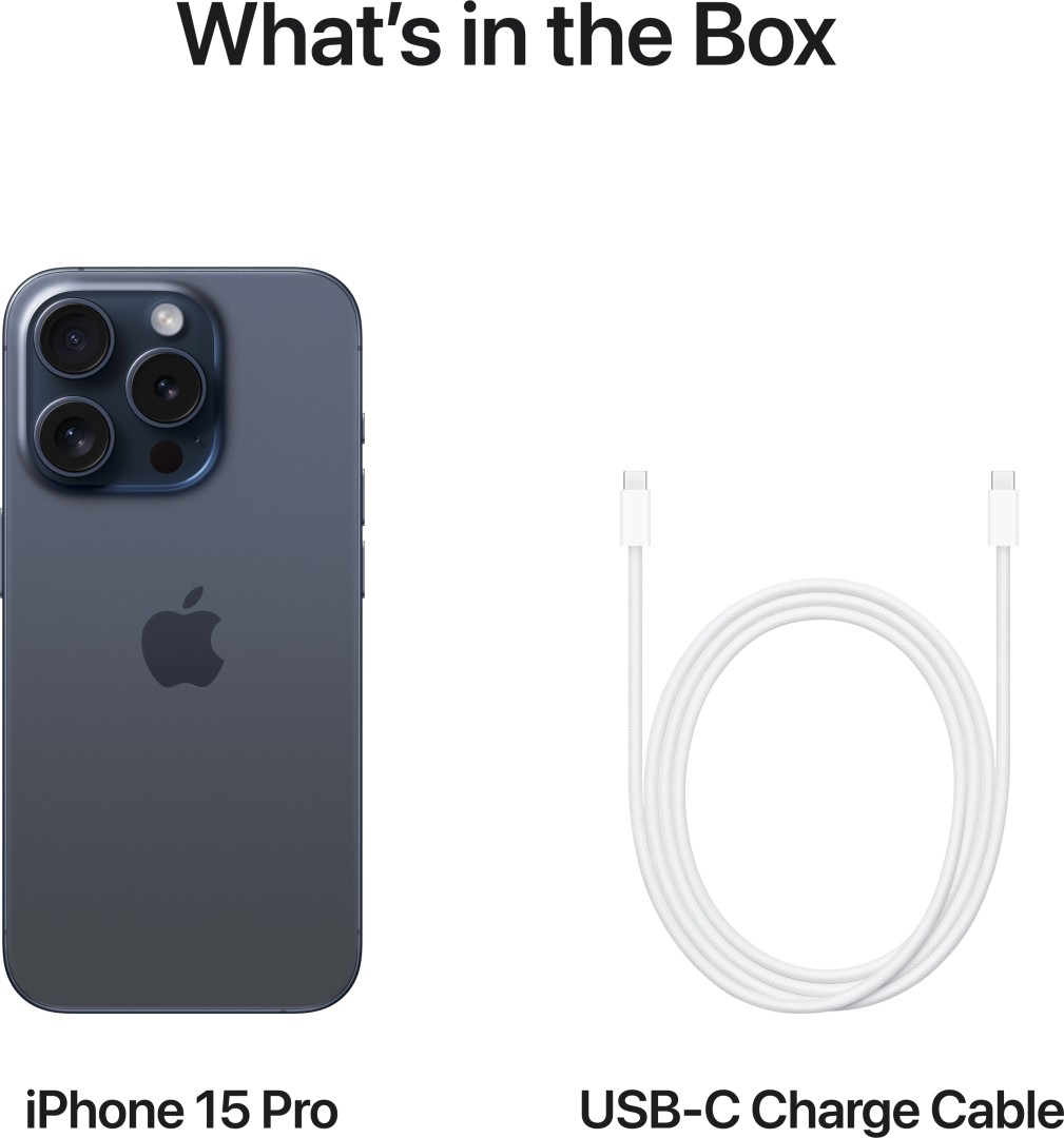 iPhone 15 Pro 8 GB RAM 128 GB Storage Blue