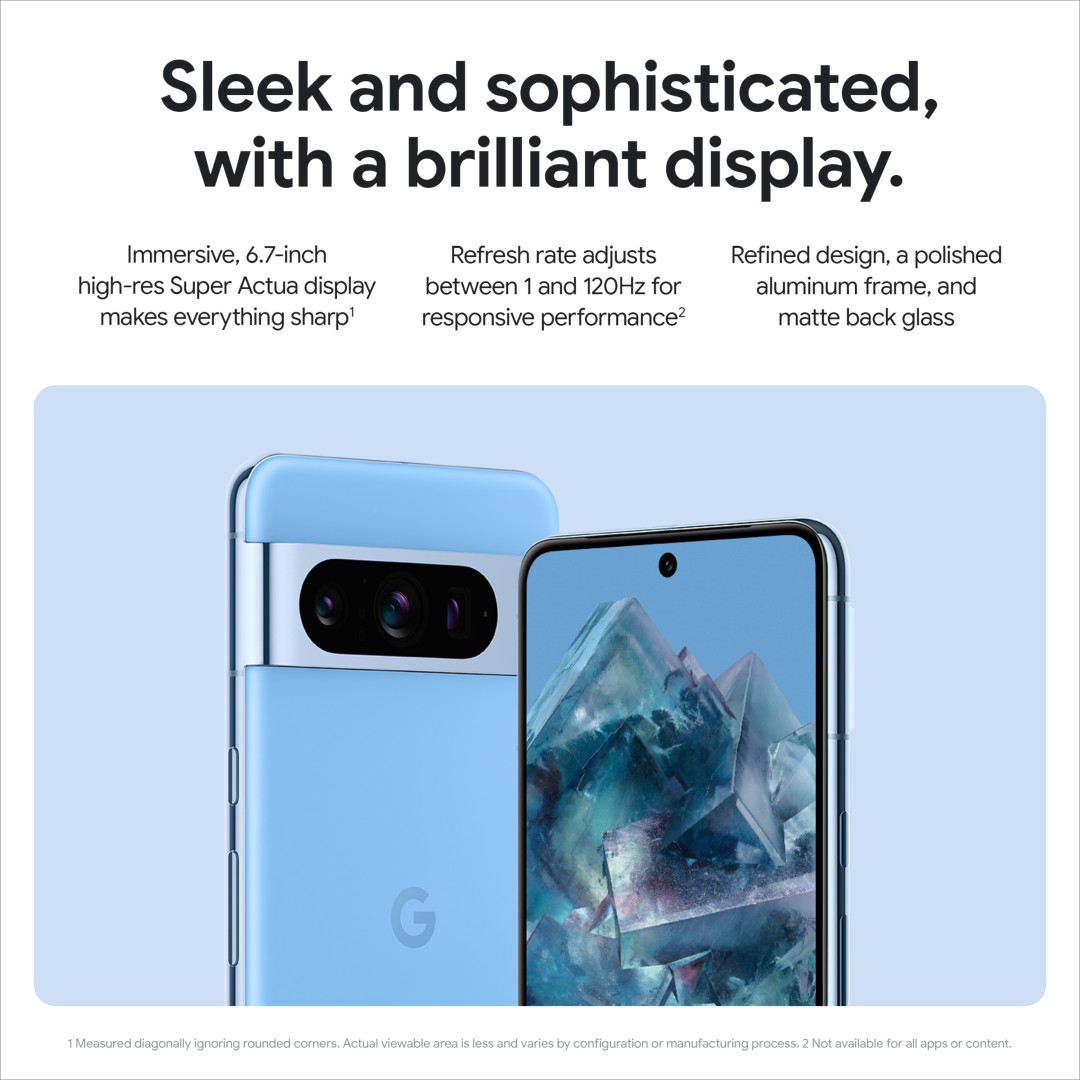 Pixel 8 Pro Blue