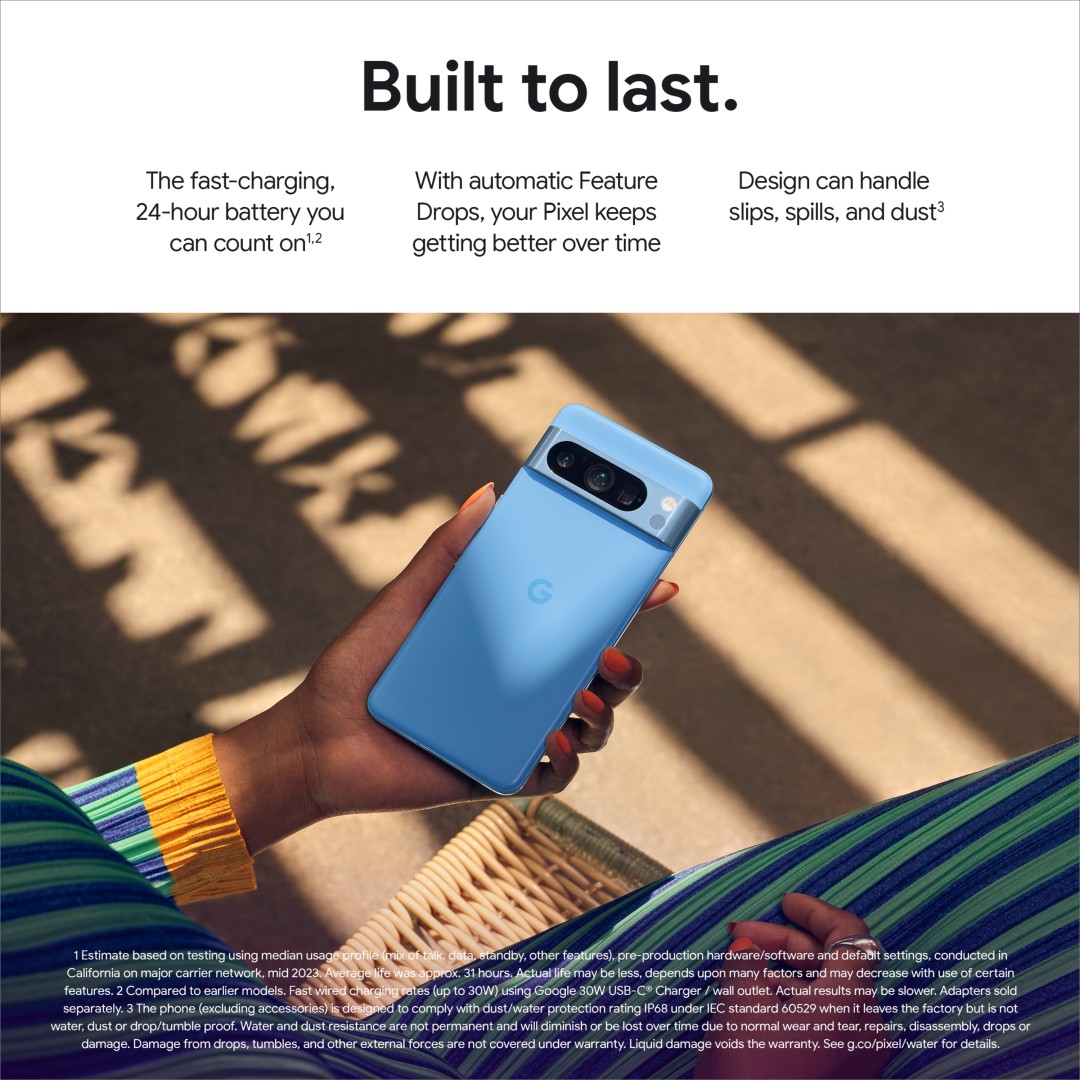 Pixel 8 Pro Blue
