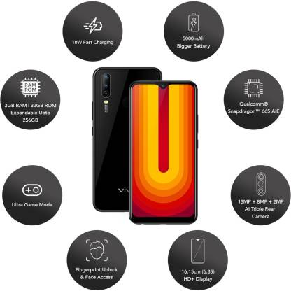 U10 4 GB RAM 64 GB Storage Black