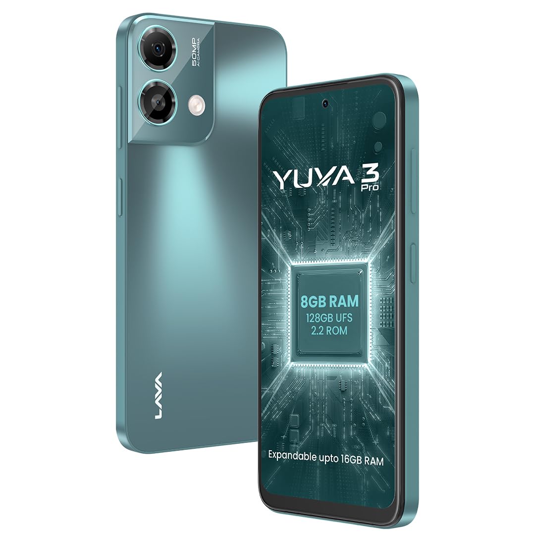 Yuva 3 Pro 8 GB RAM 128 GB Storage Grey
