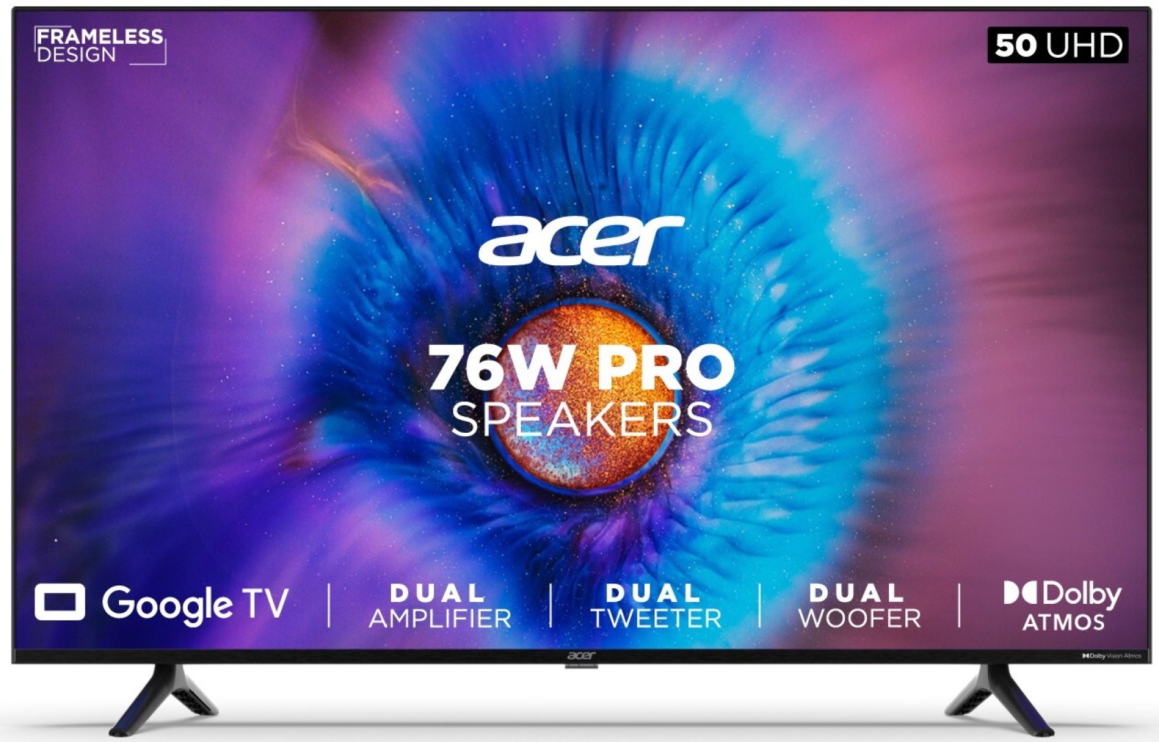 Acer H Pro Series AR50GR2851UDPRO 4K LED 50 inch (127 cm) | Smart TV