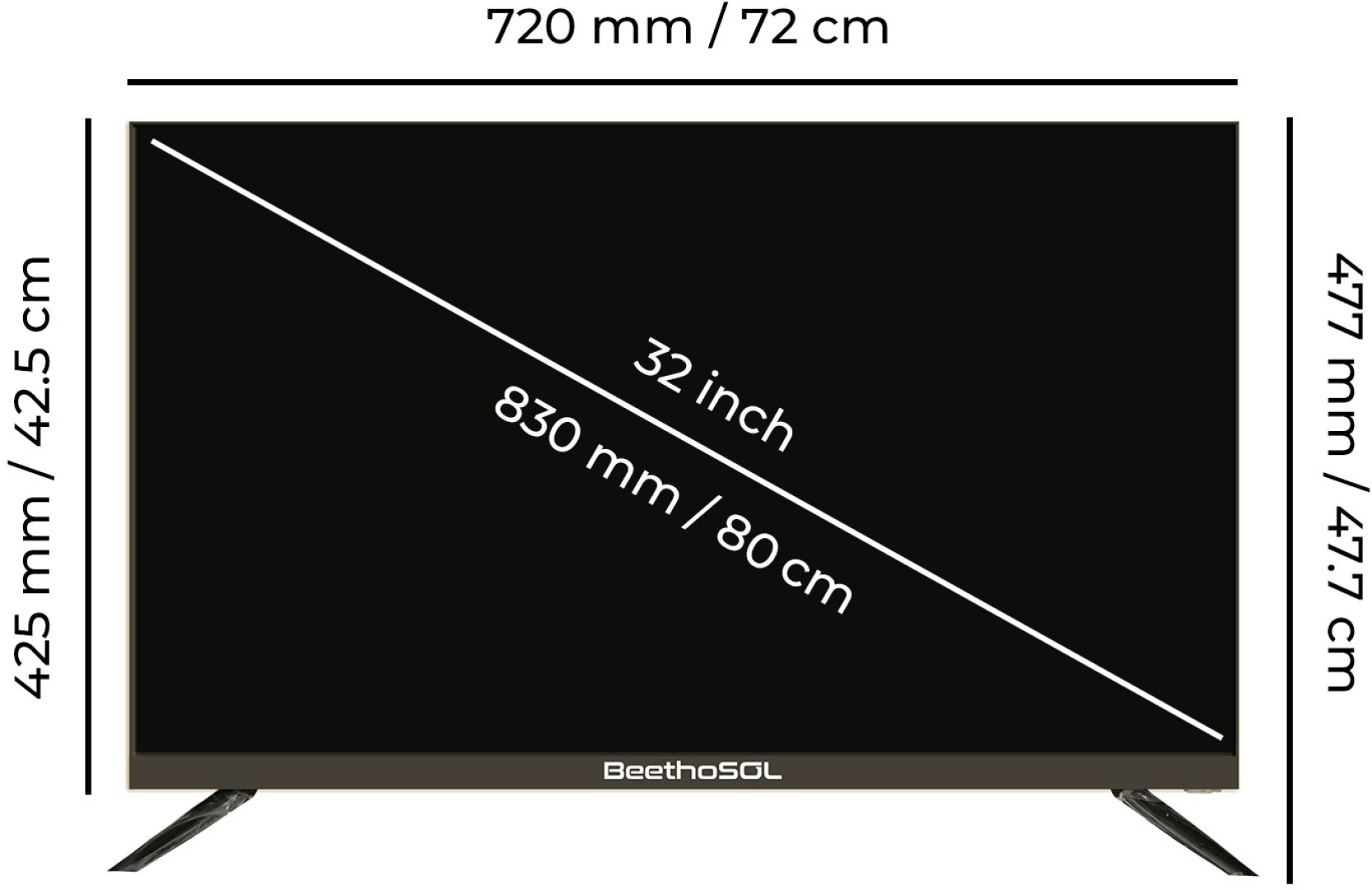 LEDSTVBG3273HD27-DN