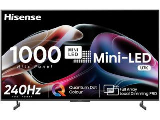 Hisense 55U7K 4K Mini LED 55 inch (140 cm) | Smart TV