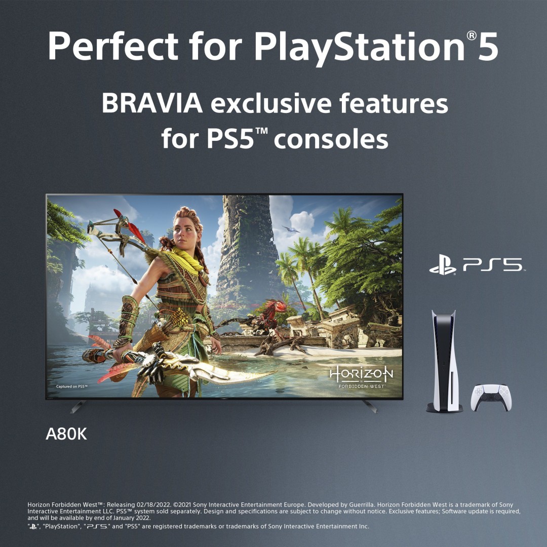 BRAVIA XR-65A80K 65 inch (165 cm) OLED 4K TV