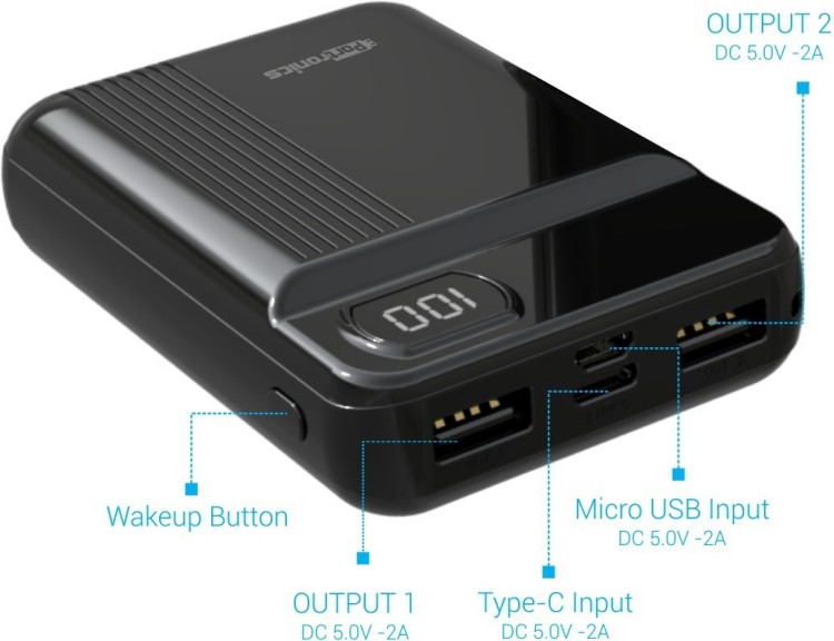 Indo 10D POR-235 10000 mAh Power Bank