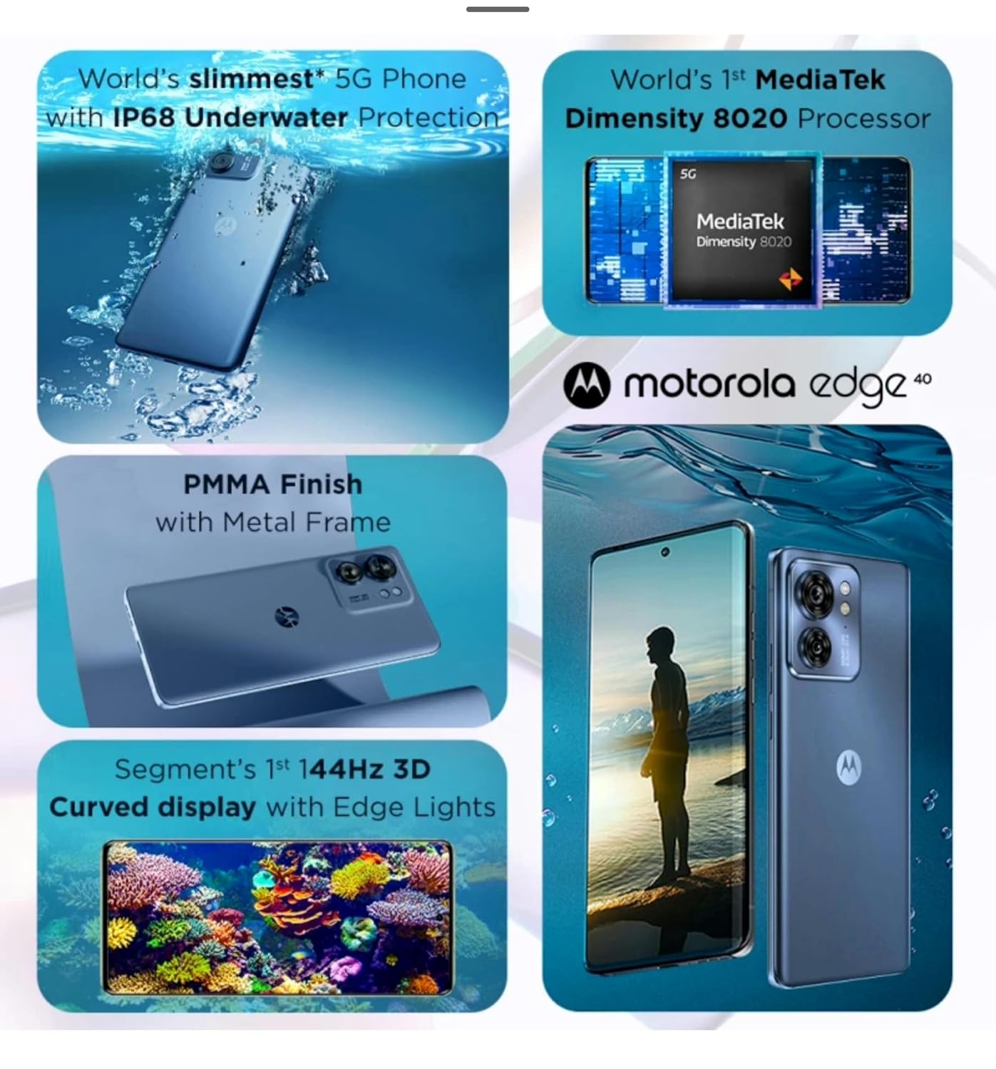Edge 40 8 GB RAM 256 GB Storage Green
