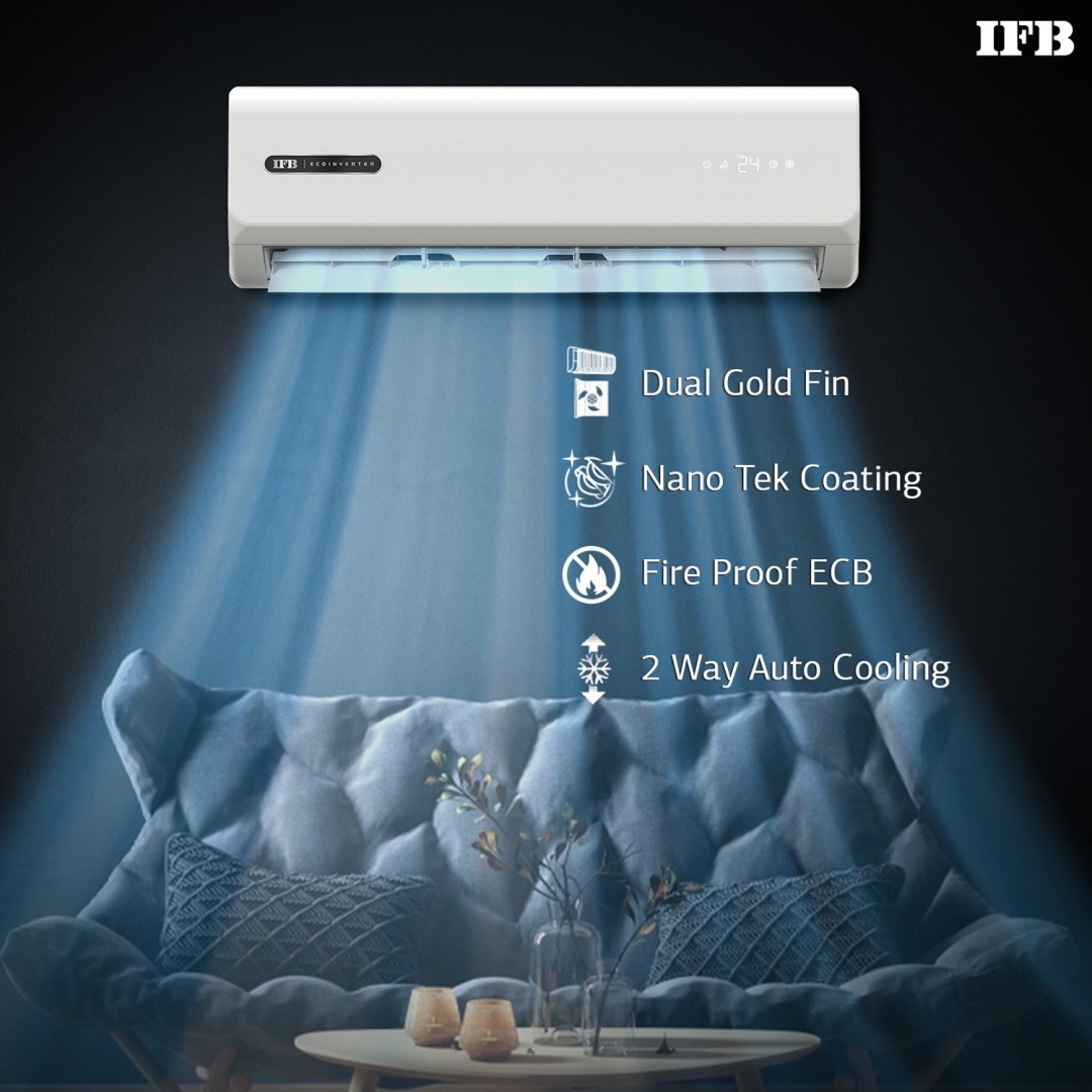 IACI183F5G3C 1.5 Ton 5 Star Inverter Split AC