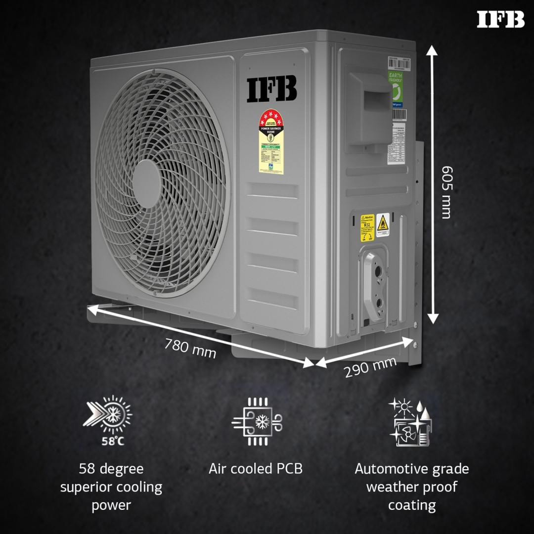 IACI183F5G3C 1.5 Ton 5 Star Inverter Split AC
