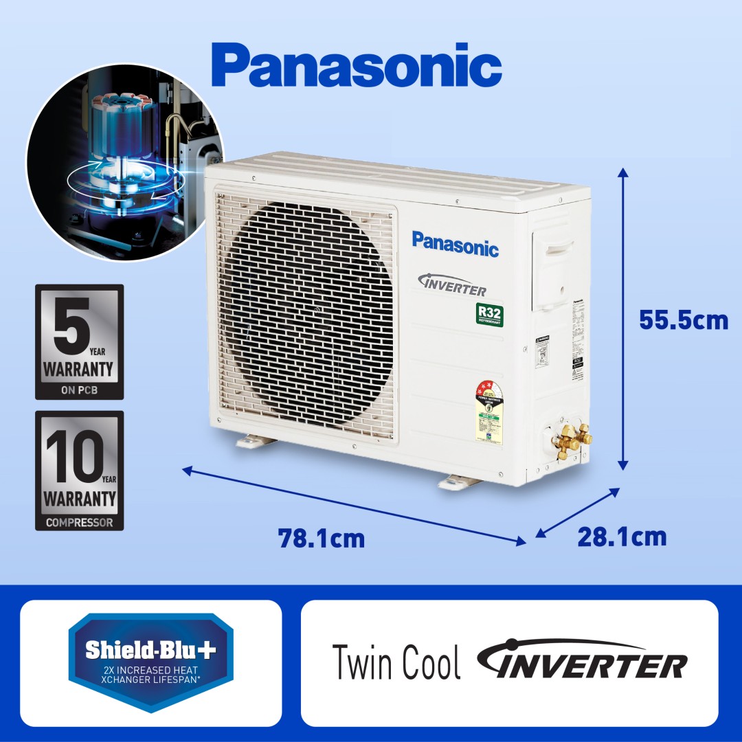 CS/CU-SU24YKYWA 2 Ton 3 Star Inverter Split AC