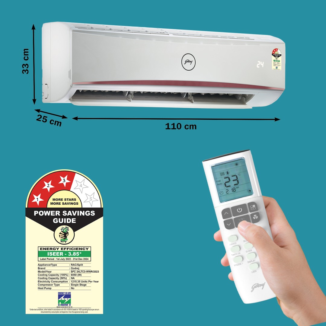 SFC 24LTC3-WWR 2 Ton 3 Star  Split AC